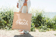 Load image into Gallery viewer, Reusable Shopping Tote - To the Beach