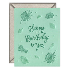 Load image into Gallery viewer, Birthday Ferns Card