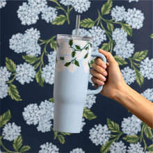 Load image into Gallery viewer, 40oz Rifle Paper Cruiser - Gloss Blue Hydrangea