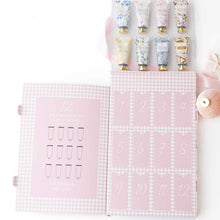 Load image into Gallery viewer, 8 Oak Lane - Sugarplum Gingham 12-Day Hand Cream Advent Calendar