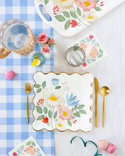 Load image into Gallery viewer, Spring Floral Reusable Bamboo Tray