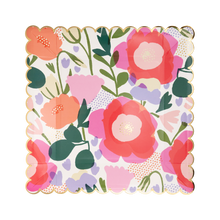 Load image into Gallery viewer, Floral Paper Plate