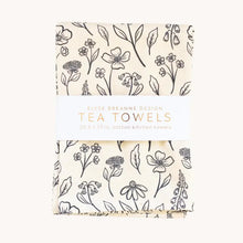 Load image into Gallery viewer, Pressed Floral Tea Towels