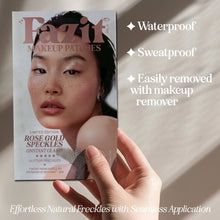 Load image into Gallery viewer, Rose Gold Stardust Speckles Makeup Patches
