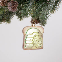 Load image into Gallery viewer, 8 Oak Lane - Avocado Toast Glass Christmas Ornament