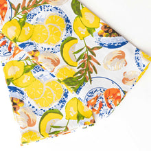 Load image into Gallery viewer, Lemon Santorini Kitchen Towel Set