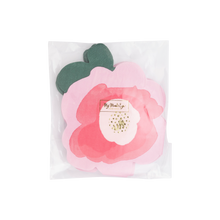 Load image into Gallery viewer, Floral Shaped Dinner Napkin
