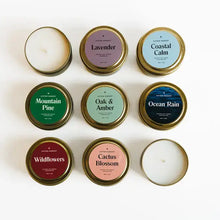 Load image into Gallery viewer, Spa Day Soy Candle - 4oz Gold Travel Tin