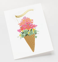 Load image into Gallery viewer, Ice Cream Birthday Card