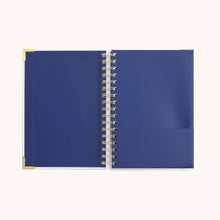 Load image into Gallery viewer, Simplified by Emily Ley - Undated Spiral Daily Simplified Planner - Carolina Stripe