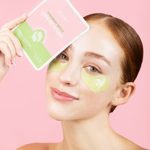 Load image into Gallery viewer, Strawberry Matcha Latte Depuffing & Hydrating Eye Patches