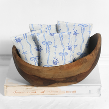 Load image into Gallery viewer, Organic Lavender Sachet Set - Blue Coquette