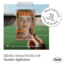 Load image into Gallery viewer, Orange Spirit Speckles Makeup Patches - Team Spirit Collection