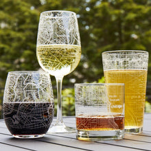 Load image into Gallery viewer, Well Told - CUSTOM ETCHED - U.S. City / Town Map - Pint Glass - 16 oz