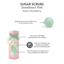 Load image into Gallery viewer, Petite Bonbon Sweetheart Pink Sugar Scrub