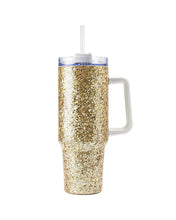 Load image into Gallery viewer, Good as Gold Glitter Stainless Sipper