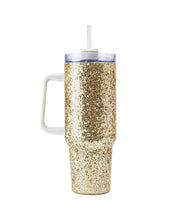 Load image into Gallery viewer, Good as Gold Glitter Stainless Sipper