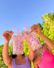Load image into Gallery viewer, Say Cheers Reusable Confetti Hydration Pouches (Set of 8)