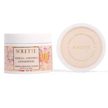 Load image into Gallery viewer, Vanilla + Coconut Sandalwood Whipped Creme Body Cleanser