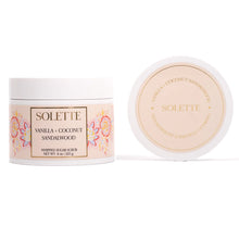 Load image into Gallery viewer, Vanilla + Coconut Sandalwood Whipped Sugar Scrub