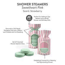 Load image into Gallery viewer, Petit Bonbon Sweetheart Pink Shower Steamers