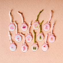 Load image into Gallery viewer, Coquette Christmas Ornament Advent Calendar