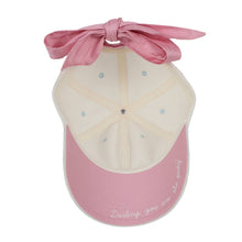 Load image into Gallery viewer, Big Bow Energy Hat - White with Pink Bow