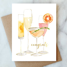 Load image into Gallery viewer, Bubbly Congrats Greeting Card
