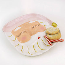 Load image into Gallery viewer, Pink Santa Platter