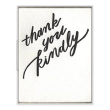 Load image into Gallery viewer, Thank You Kindly Card