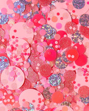 Load image into Gallery viewer, Pink Party Confetti Everything Pouch
