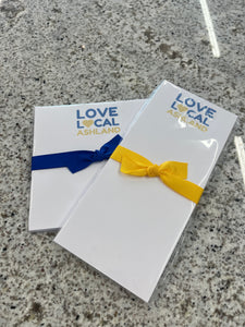 Love Local Ashland Notepads