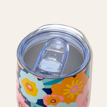 Load image into Gallery viewer, Wine Tumbler - Bright &amp; Bloomy
