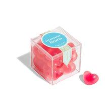 Load image into Gallery viewer, Sugarfina Strawberry Hearts
