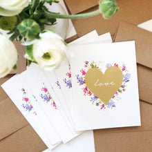 Load image into Gallery viewer, Love Floral Greeting Card
