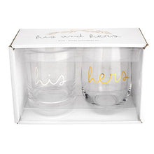 Load image into Gallery viewer, Glassware Set - His/Hers

