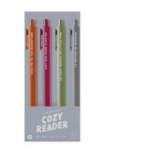Load image into Gallery viewer, Cozy Reader Jotter Sets 4 Pack
