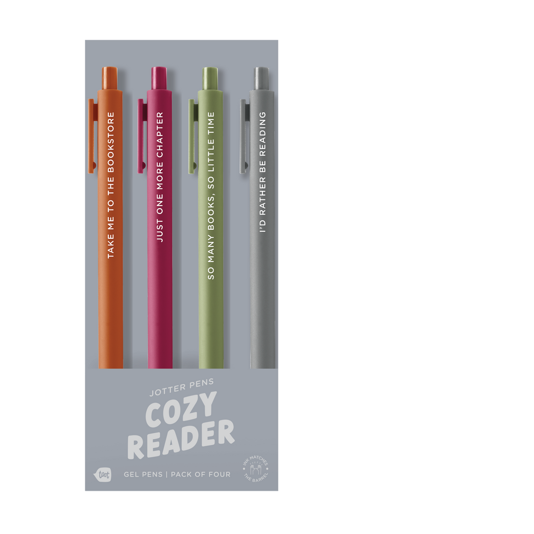 Cozy Reader Jotter Sets 4 Pack