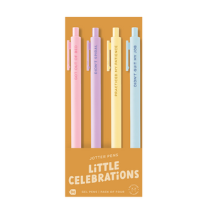 Little Celebrations Jotter Sets 4 Pack