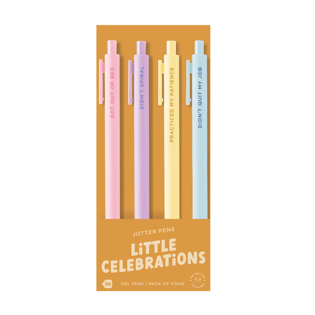 Little Celebrations Jotter Sets 4 Pack