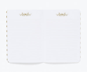 Set of 3 Marguerite Stitched Notebooks