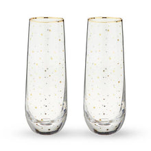 Load image into Gallery viewer, Starlight Stemless Champagne Flute Set
