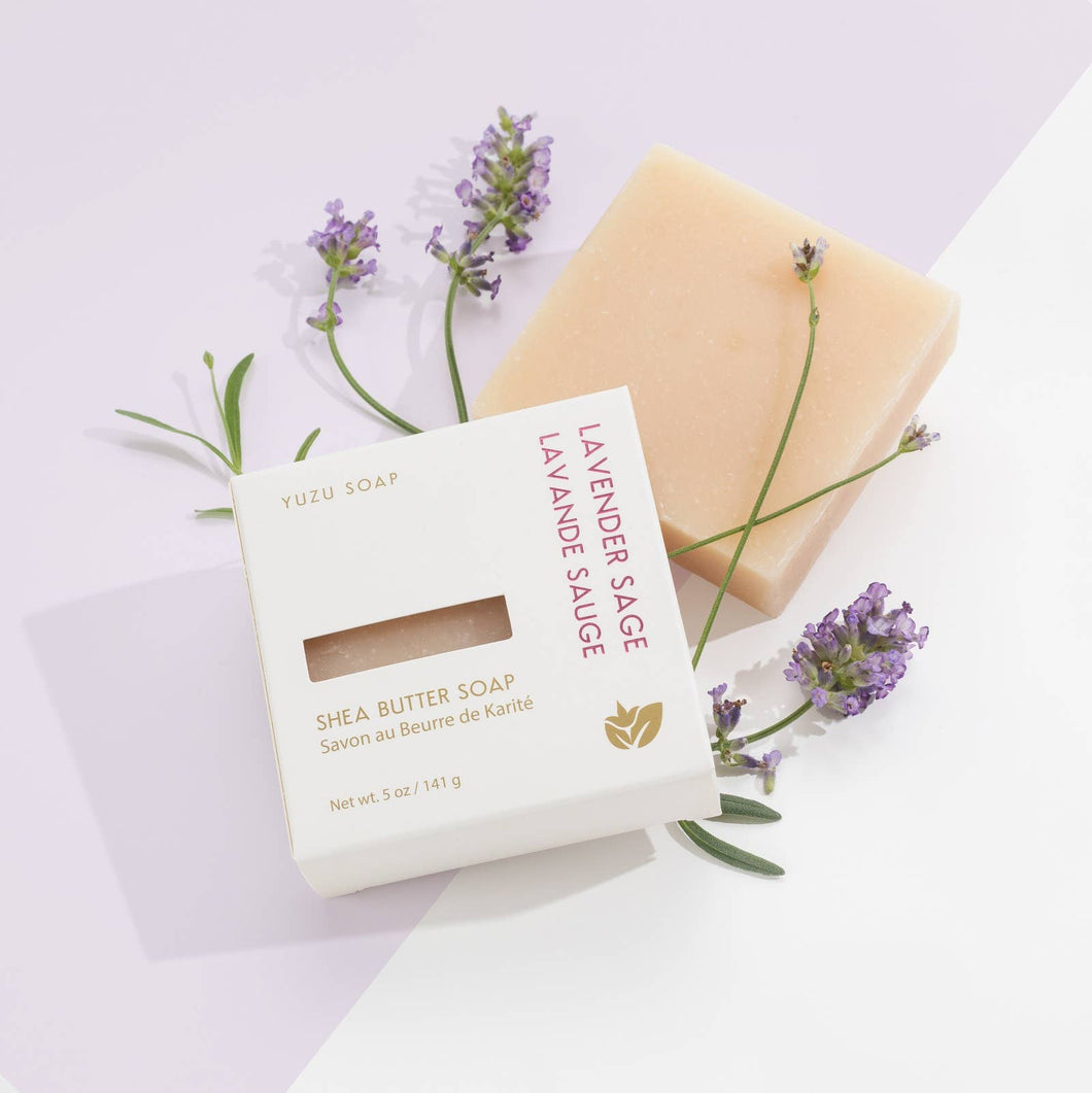 Lavender Sage - Shea Butter Soap