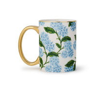 Load image into Gallery viewer, Hydrangea Porcelain Mug
