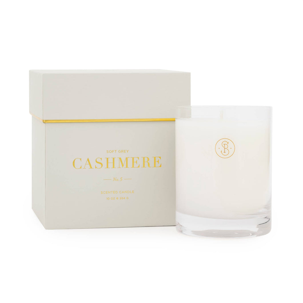 Signature Candle, Soft Grey Cashmere