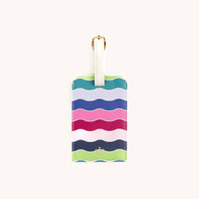 Load image into Gallery viewer, Simplified by Emily Ley - Leatherette Luggage Tag - Rainbow Row
