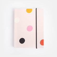 Load image into Gallery viewer, Pale Pink Dotty Small Chunky Notebook
