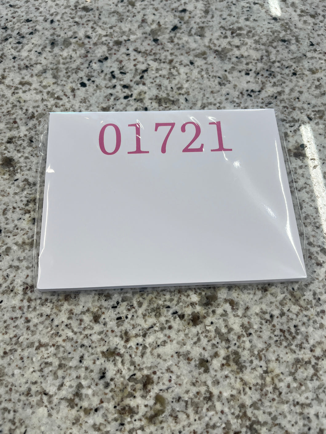 Ashland Zip Code Hot Pink Dittie Pad