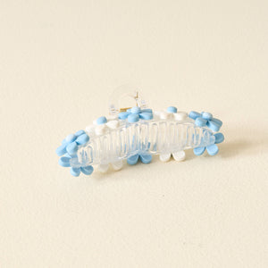 The Darling Effect - Daisy Claw Clip - Light Blue