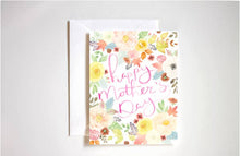 Load image into Gallery viewer, Happy Mother&#39;s Day Floral Greeting Card
